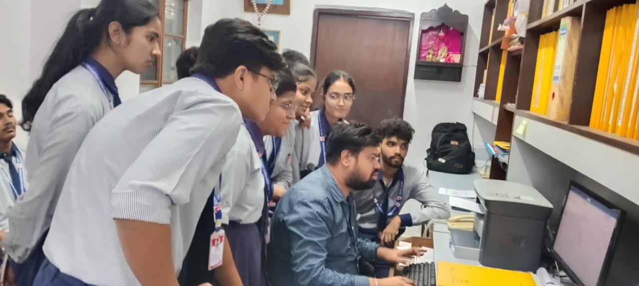 Industrial Visit 2025 – Kheria Industries, Salt Lake, Sec-5